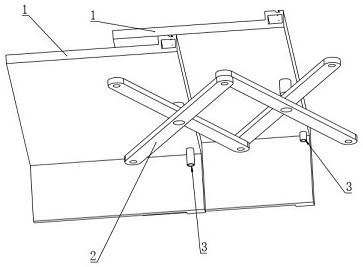 A machine tool guide rail protective cover with its own air blowing function