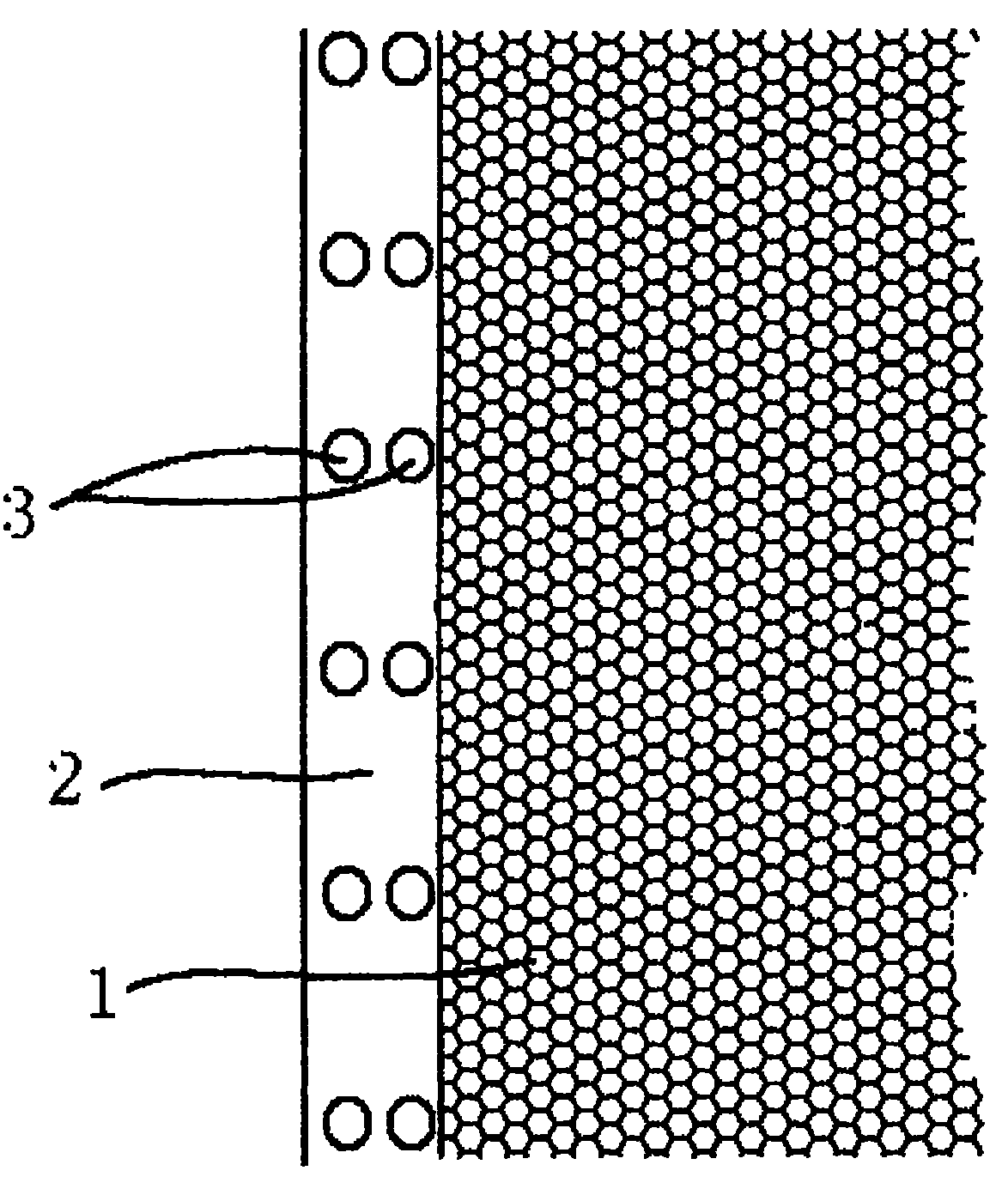 Large-area automobile sunshade net and using method