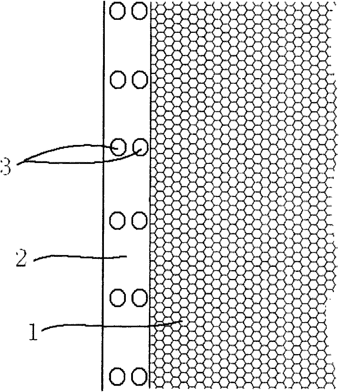 Large-area automobile sunshade net and using method