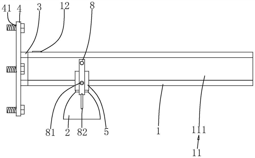 Light-assisted detection device applied to graphite flake double-edge-covering production equipment