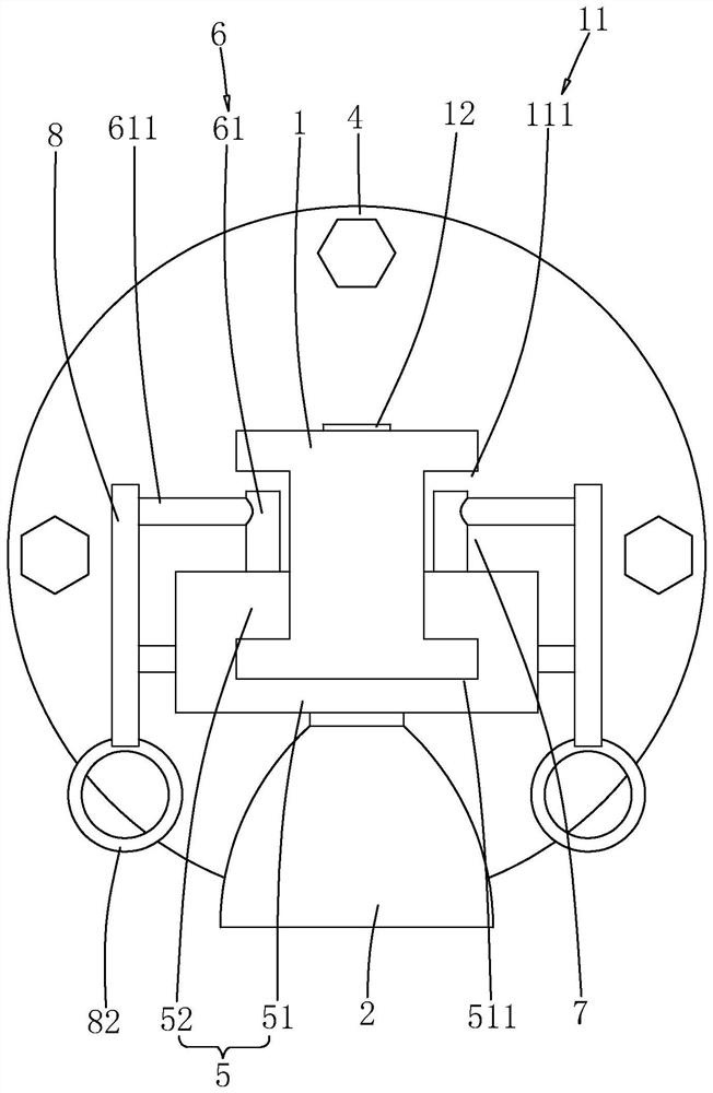 Light-assisted detection device applied to graphite flake double-edge-covering production equipment