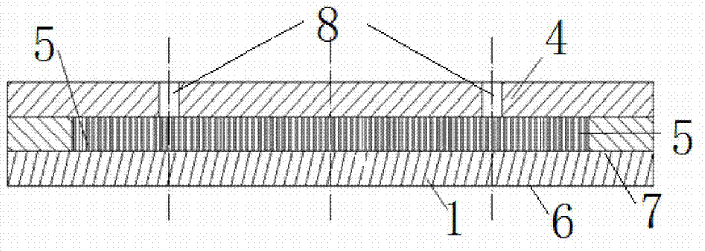 Microporous metal cooling mirror and production method thereof