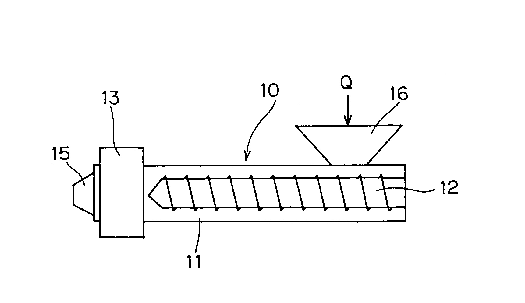 Method of and apparatus for forming rubber strip materials for building tires and method of building tires