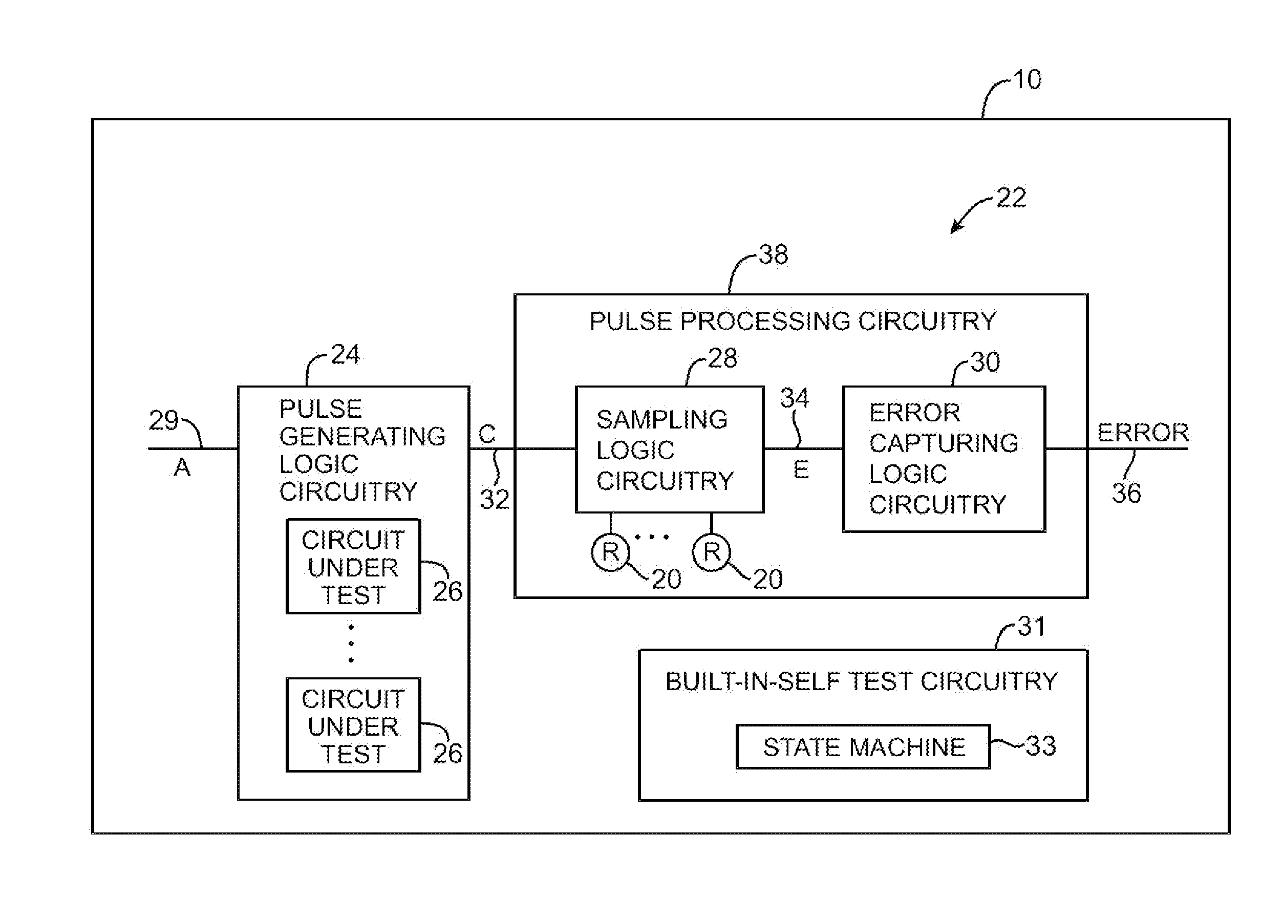 Delay test circuitry