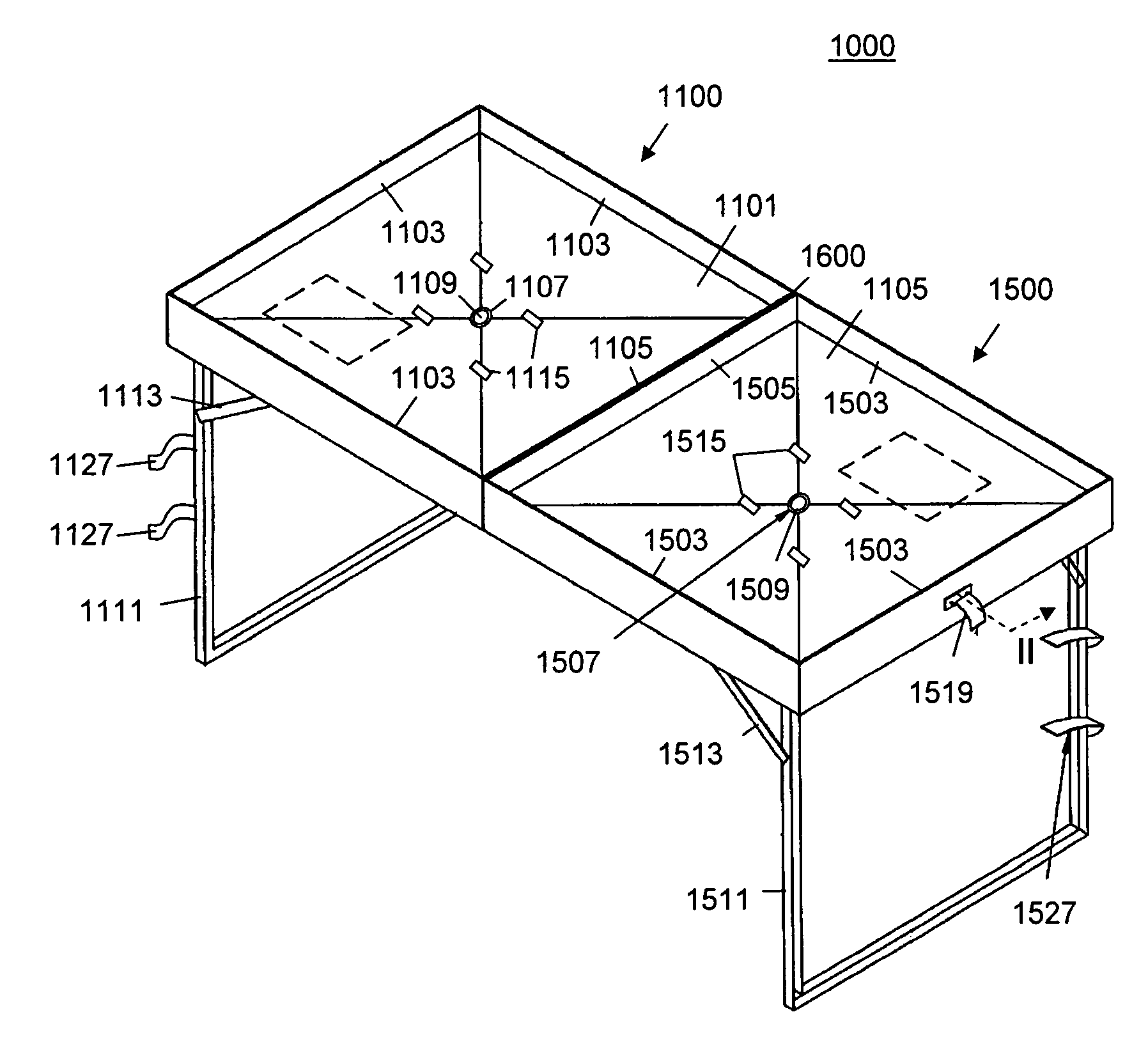 Portable party table