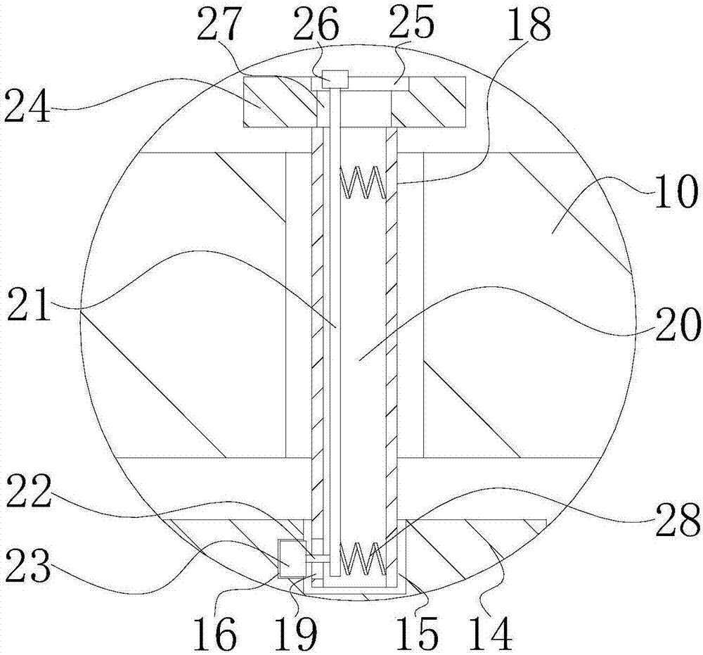 Automatic yarn guiding device