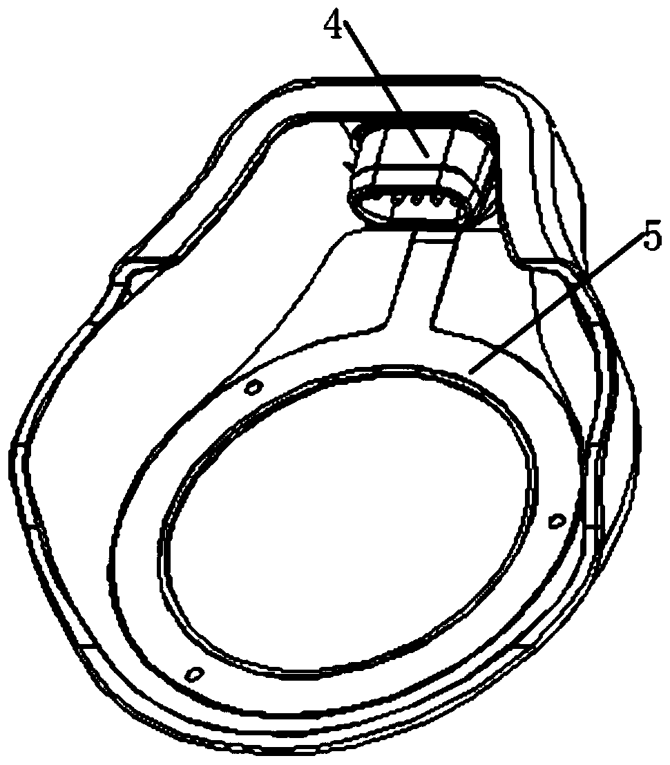 Detection probe and fetal monitor