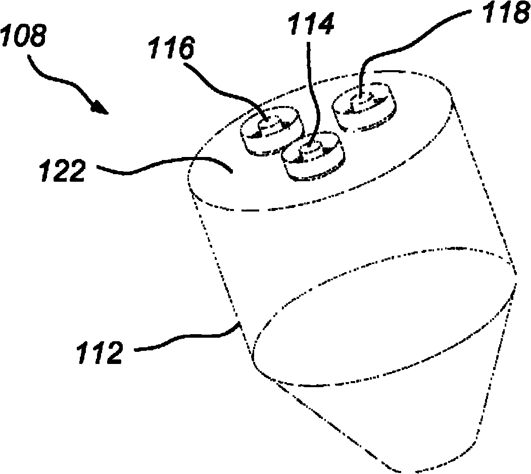 A disperser arrangement for a spray dryer absorber