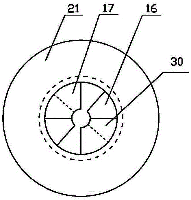 Controllable rotation and sparrow-pecking moxibustion integrated moxibustion tool