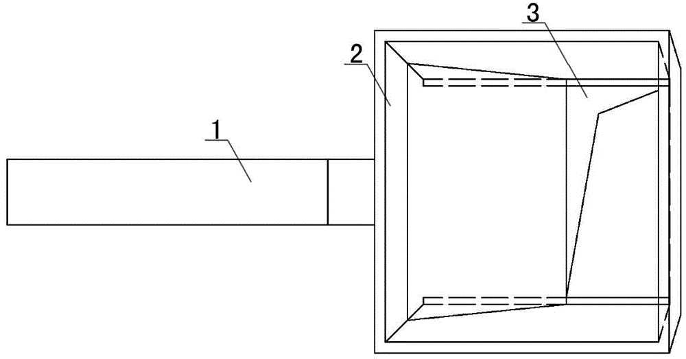 Mortar spreading bucket and mortar spreading method using same