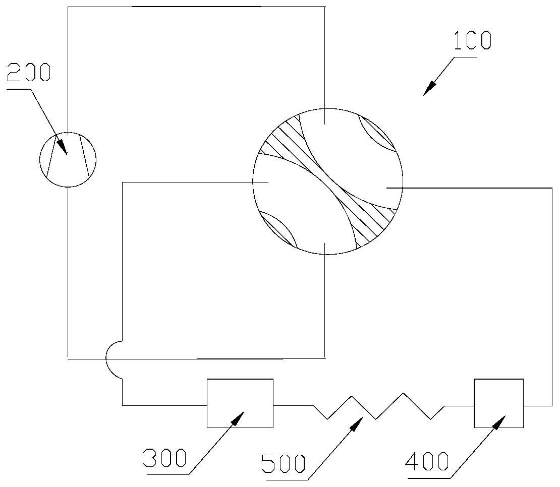 A rotary reversing valve