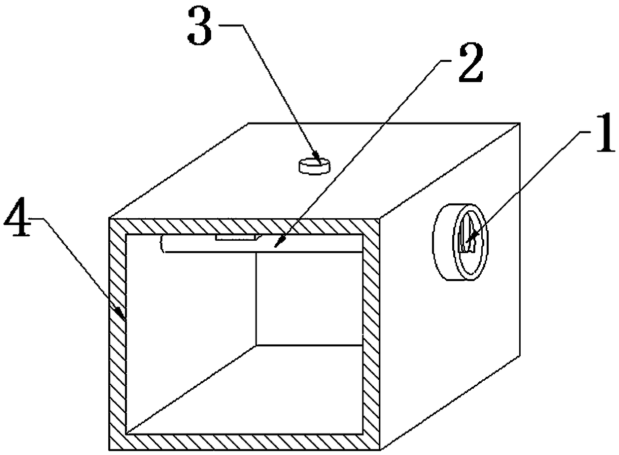 Oil mark device for oil-immersed transformer