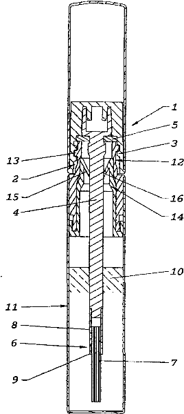 Cosmetic applying device