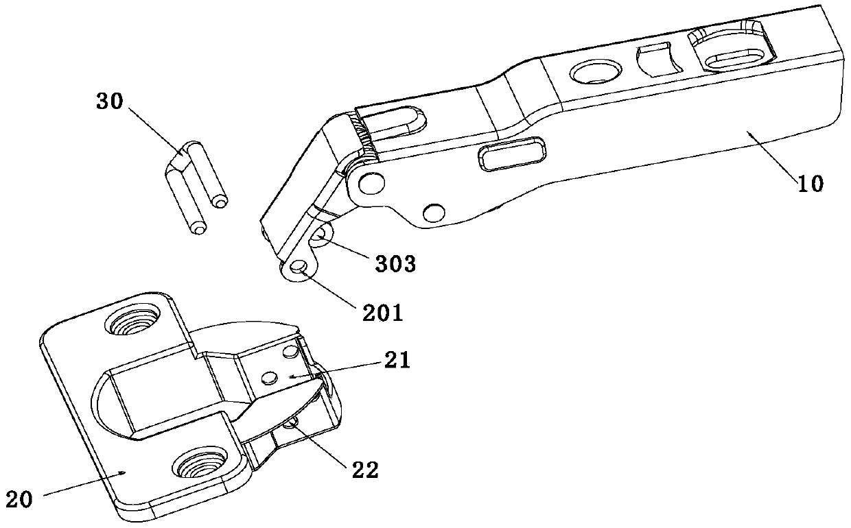 Two-stage force damping hinge