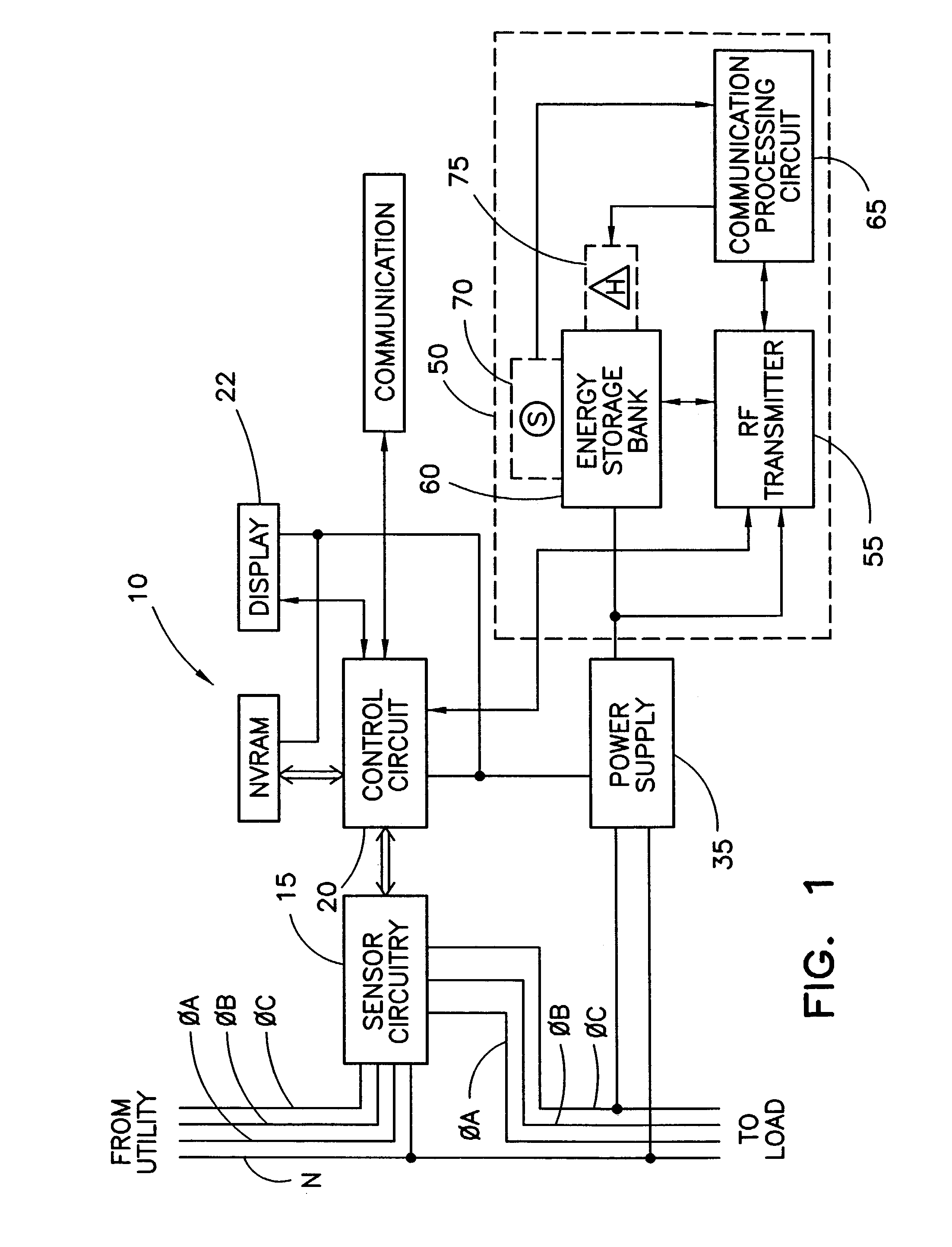 Utility meter power arrangements and methods