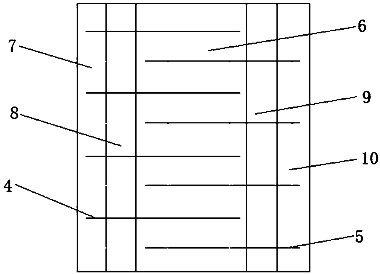 Integrally-formed type modular wall of fabricated integrated house and construction method thereof