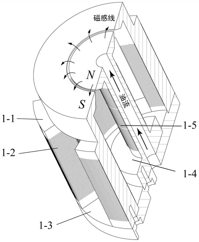 Electromagnetic device and method for ordered deposition of wear particles