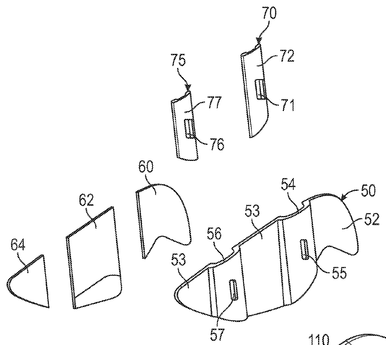 Iron-type golf club head with damping features