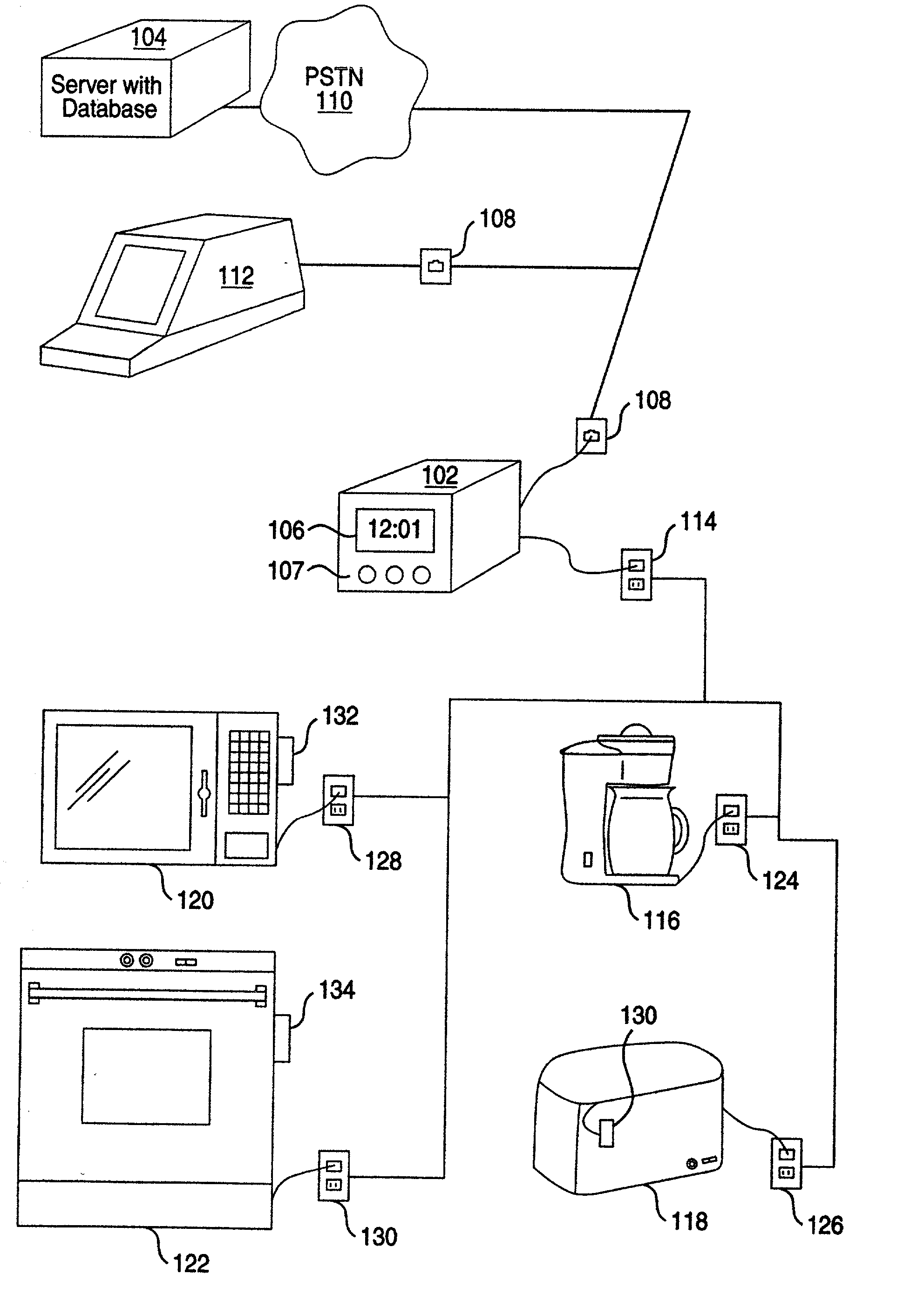 Intelligent household networked appliances