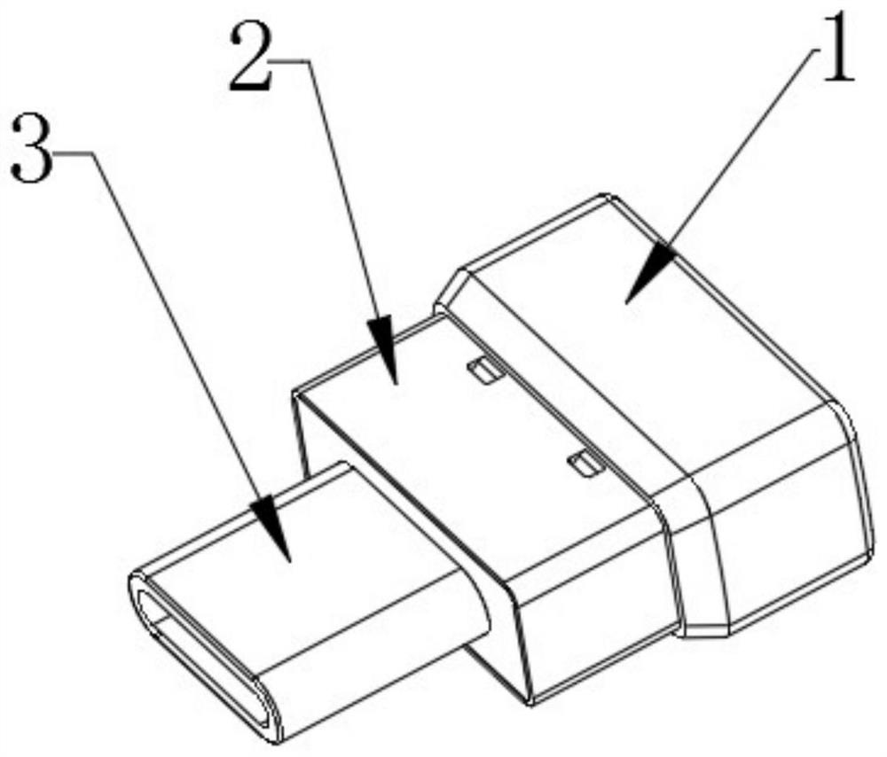 Wireless mouse receiver and assembling method thereof