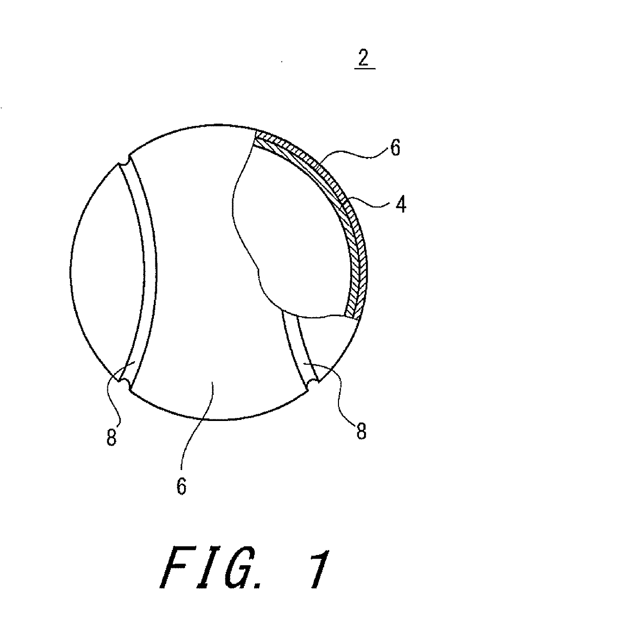 Rubber composition for hollow ball and hollow ball