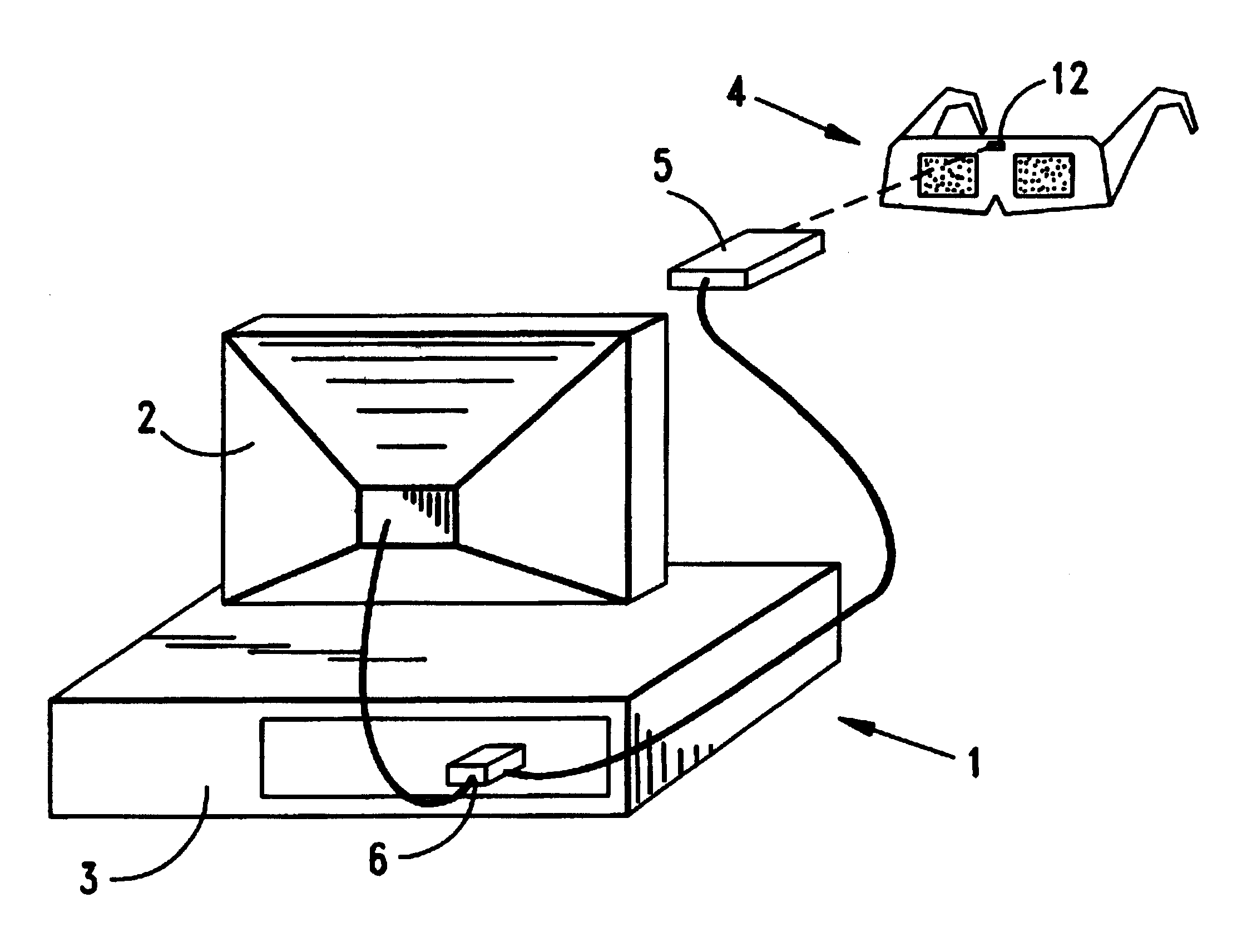 Stereoscopic 3-d viewing system with portable electro-optical viewing glasses and shutter-state control signal transmitter having multiple modes of operation for stereoscopic viewing of 3-d images displayed in different stereoscopic image formats