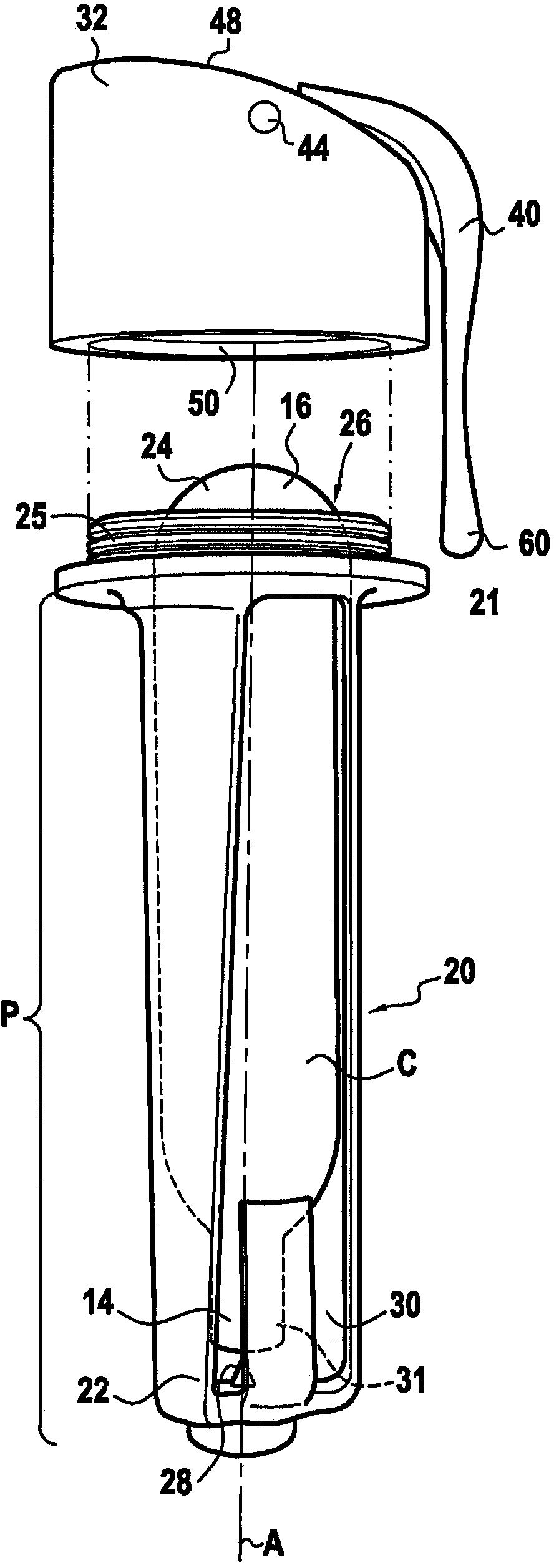 Device for aiding inflation of an inflatable item