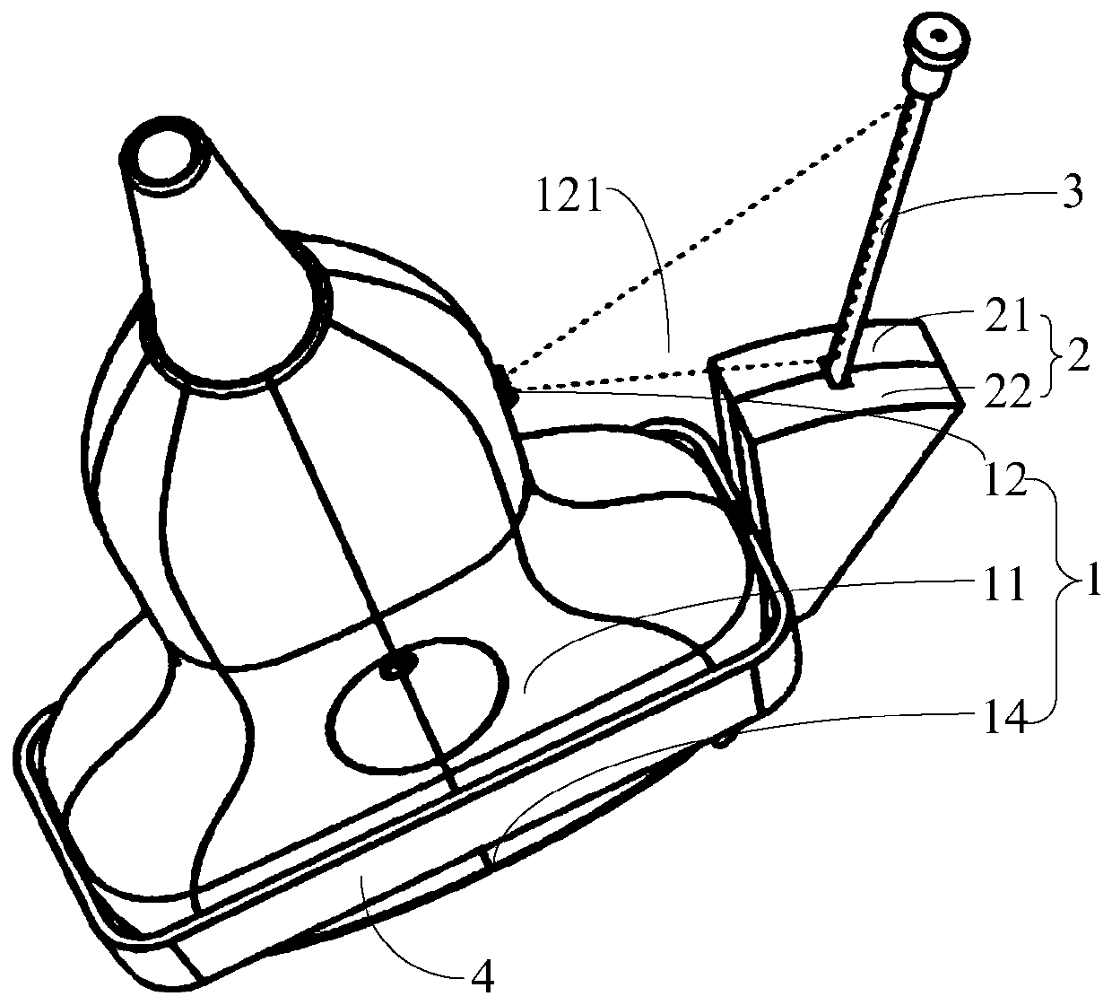 Ultrasonic probe combination