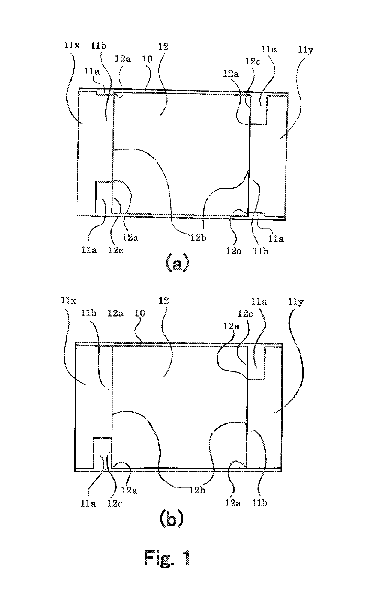 Rectangular chip resistor and manufacturing method for same