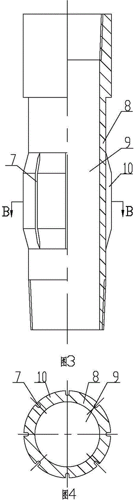 Oil and gas well downhole casing string distributed optical cable whole process online stress detection device