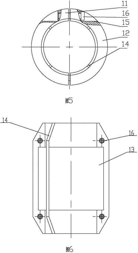 Oil and gas well downhole casing string distributed optical cable whole process online stress detection device