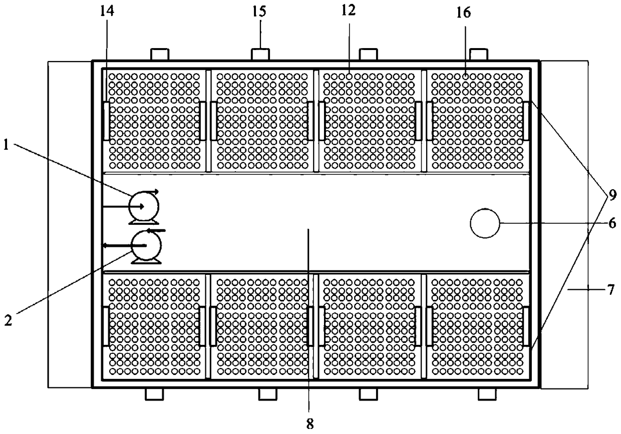 Shellfish engineering culture method and shellfish multi-layer flow aquaculture equipment