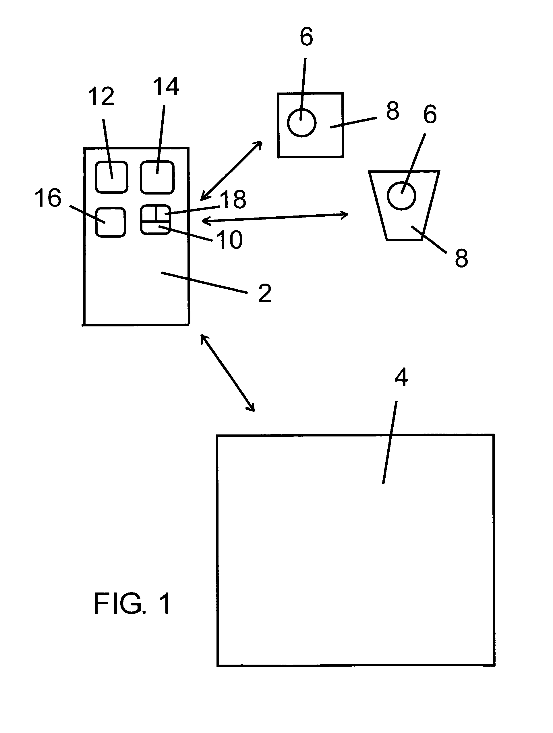 System and method for image and data upload by means of a terminal