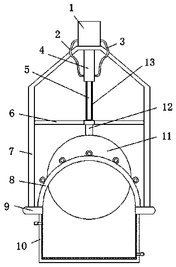 Hydraulic cut-off device