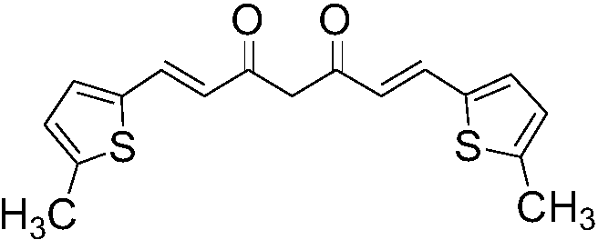 Polyethylene material modified by curcumin derivatives and its preparation method and application