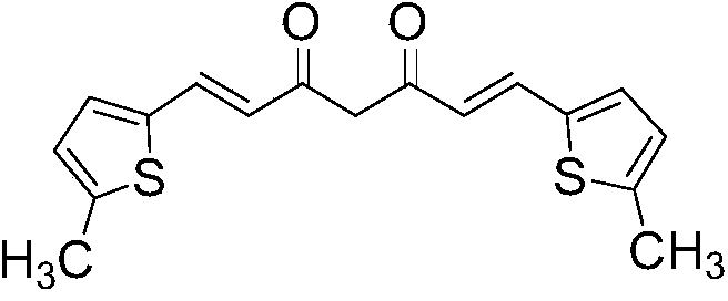 Polyethylene material modified by curcumin derivatives and its preparation method and application