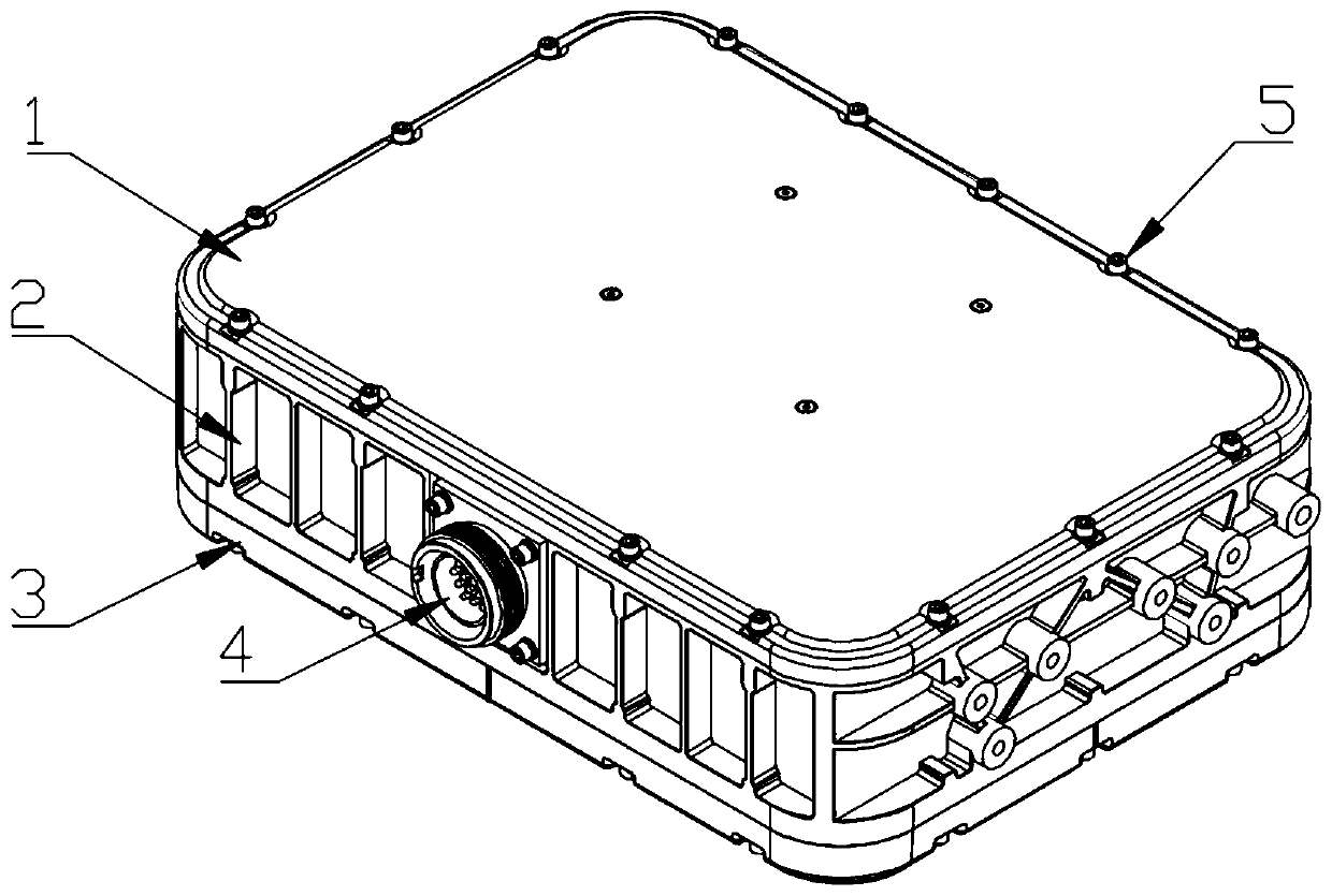 Lightweight shell device for transponder antenna