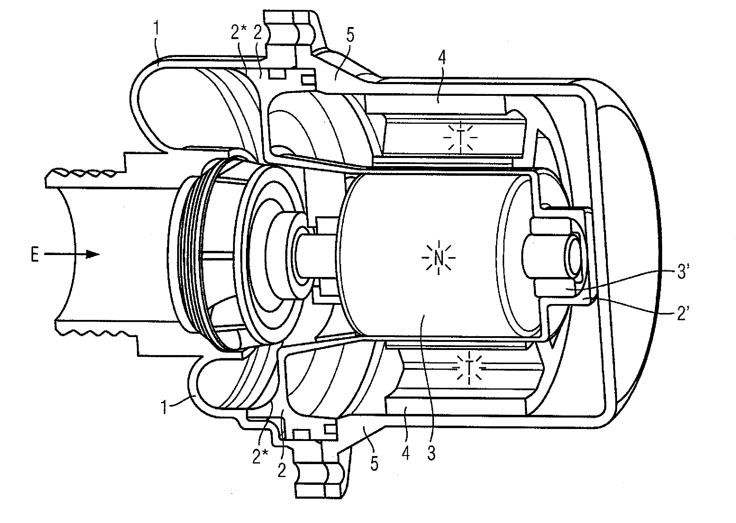 Centrifugal Pump Comprising a Spiral Housing