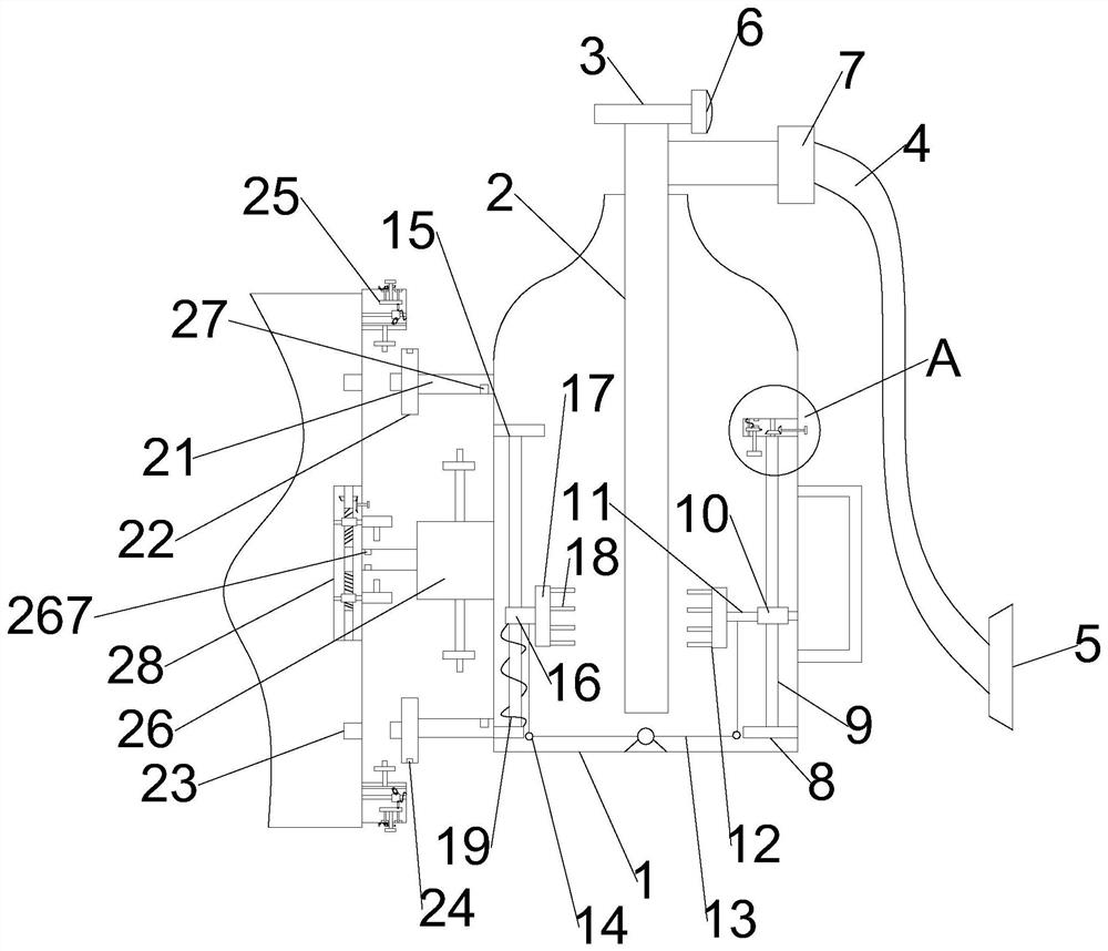 Flame visual ranging self-adjusting intelligent fire extinguisher