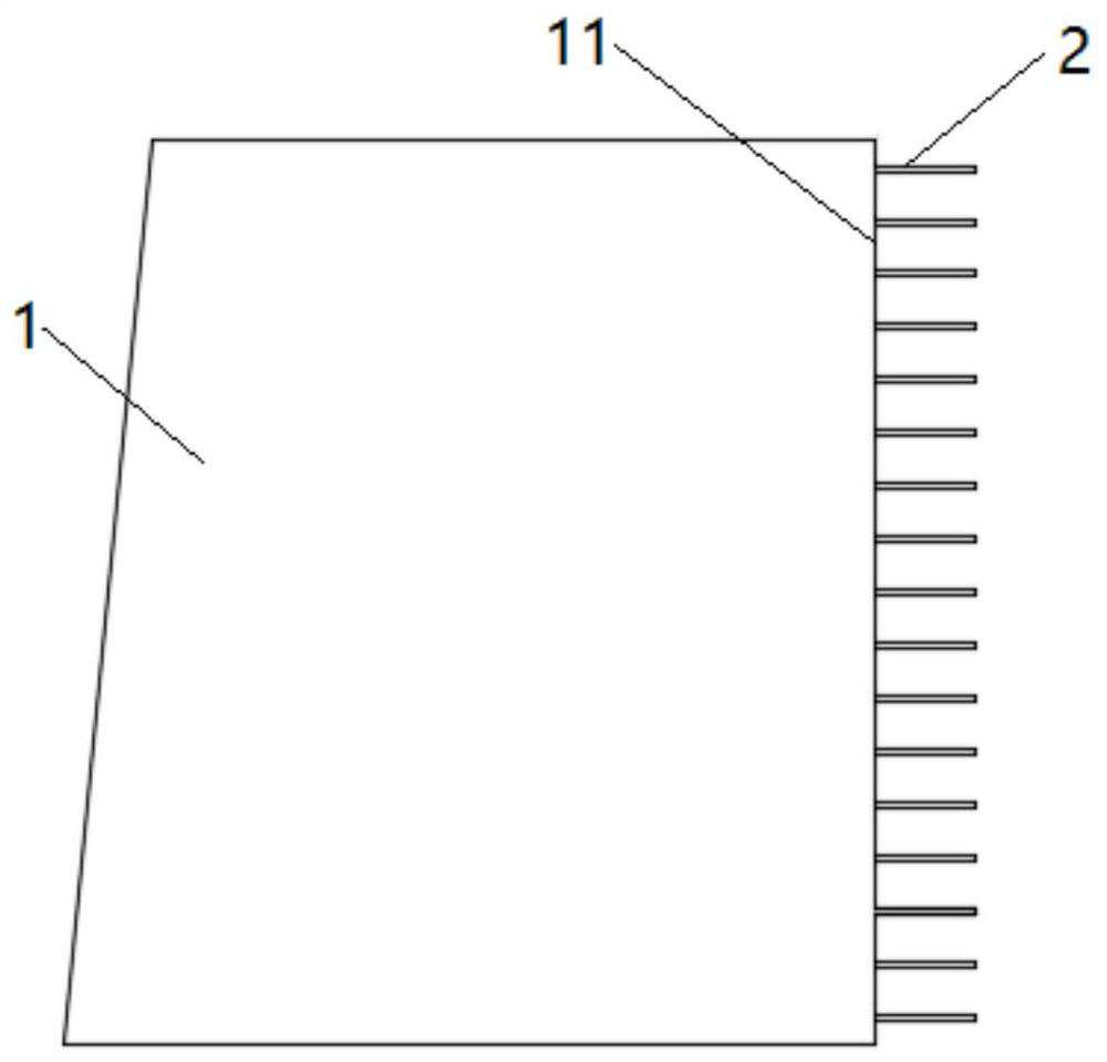 The connection structure of the tower section and the manufacturing method of the tower section