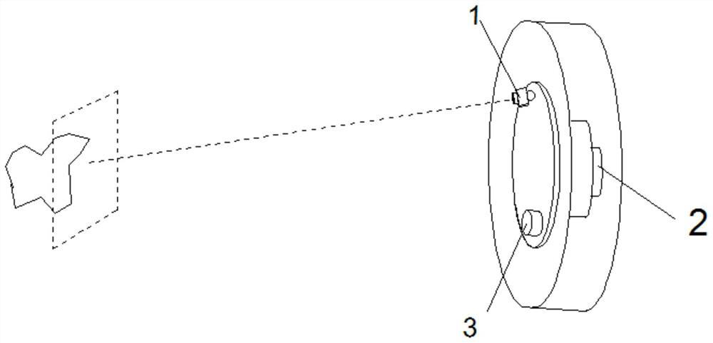 A 3D acquisition and dimensioning method for the space domain