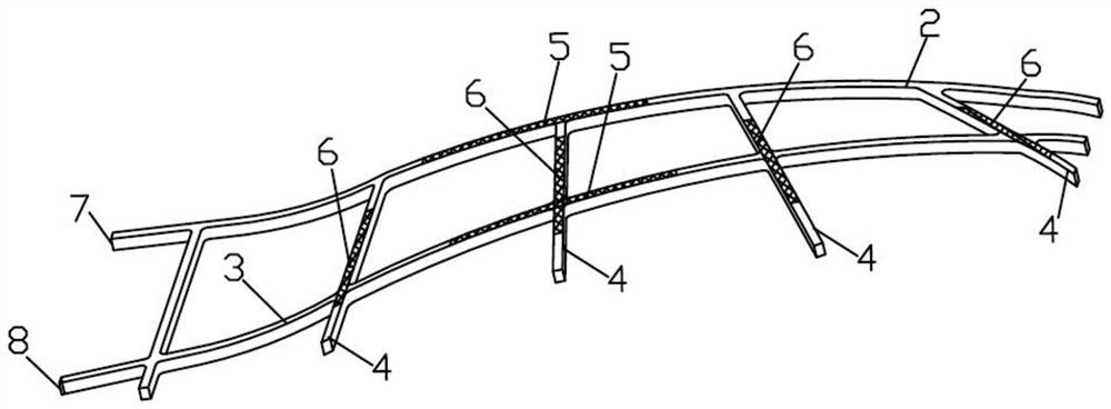 flapping wing for orthopter