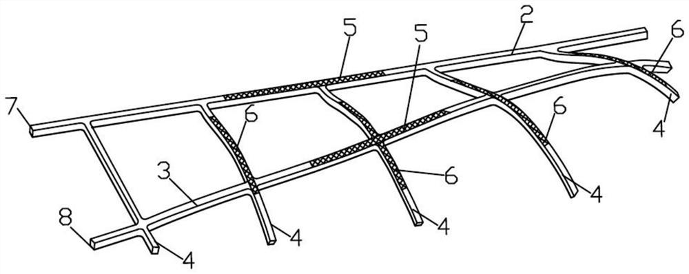 flapping wing for orthopter