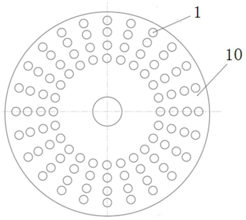 Antibiotic wastewater deep degradation device based on hydrodynamic cavitation