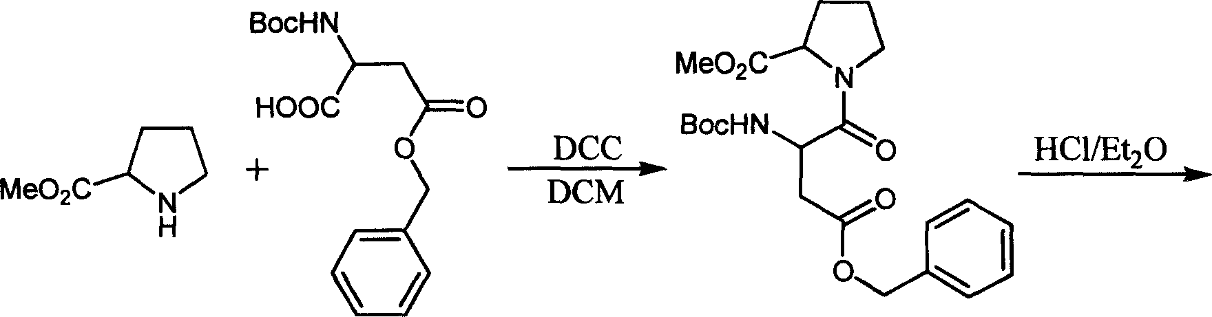 Method for preparing cyclodipeptide cyclo(L-Asp-L-Pro)