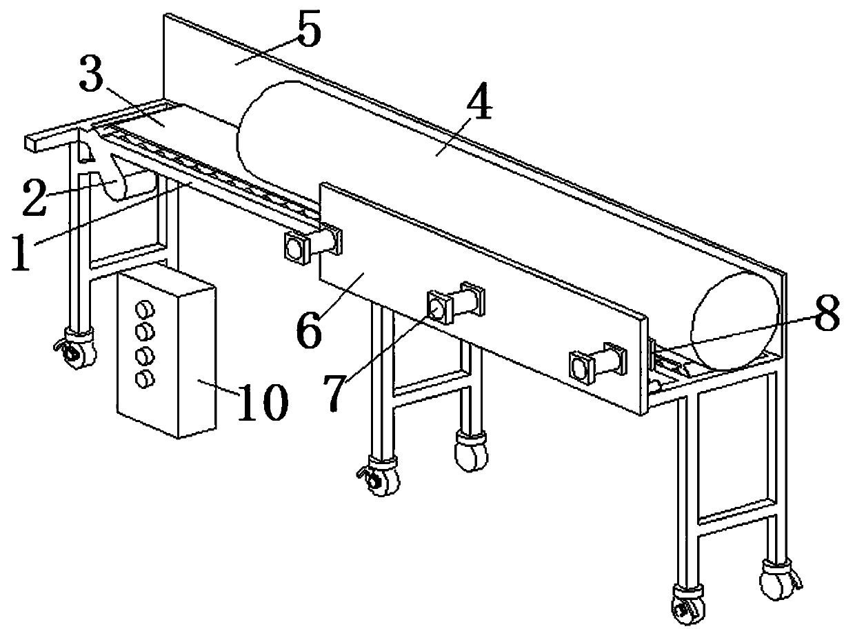 Full-automatic chain saw timber-sawing equipment