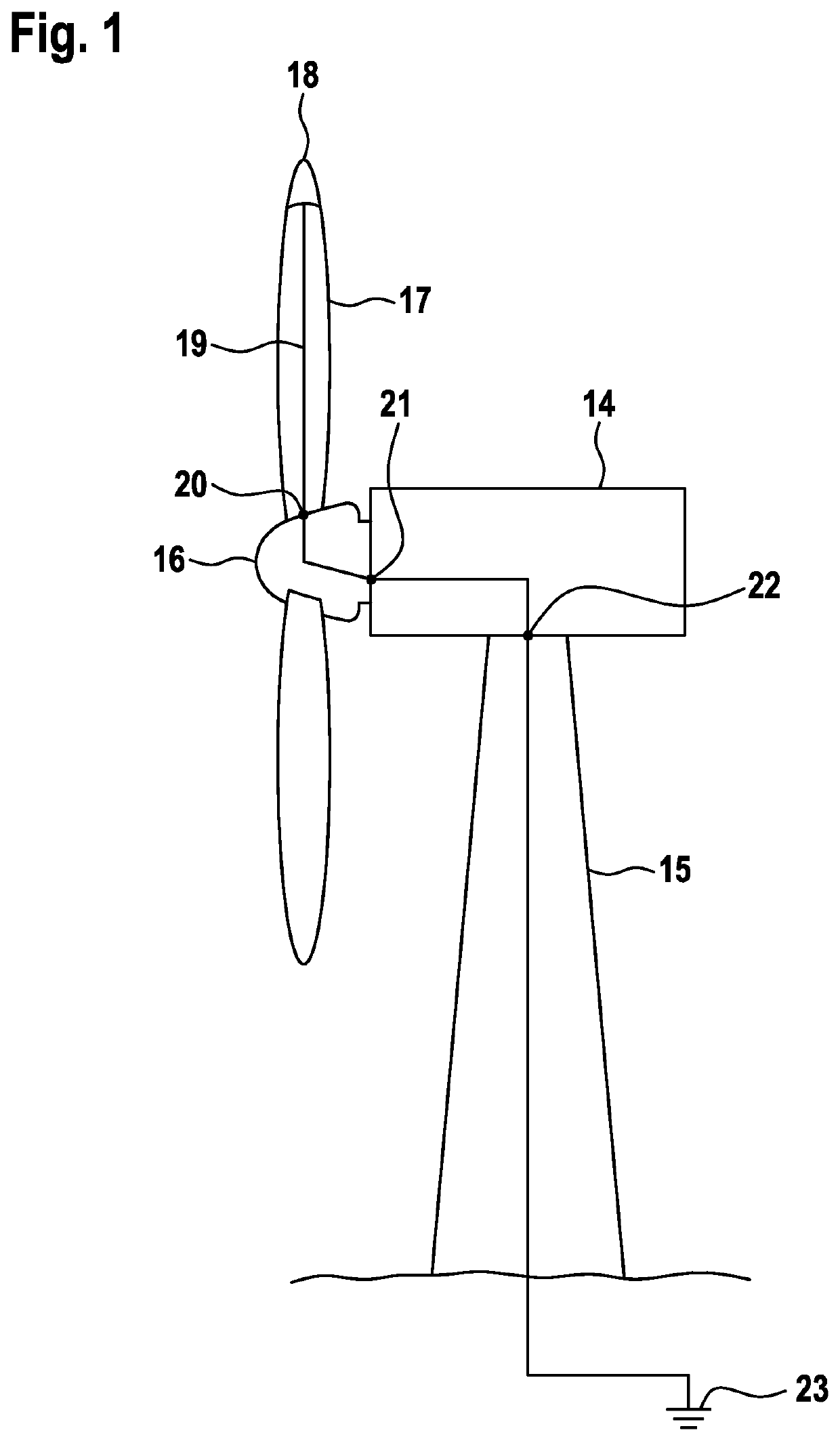 Rotor blade of a wind turbine and method for retrofitting a lightning protection device of a rotor blade