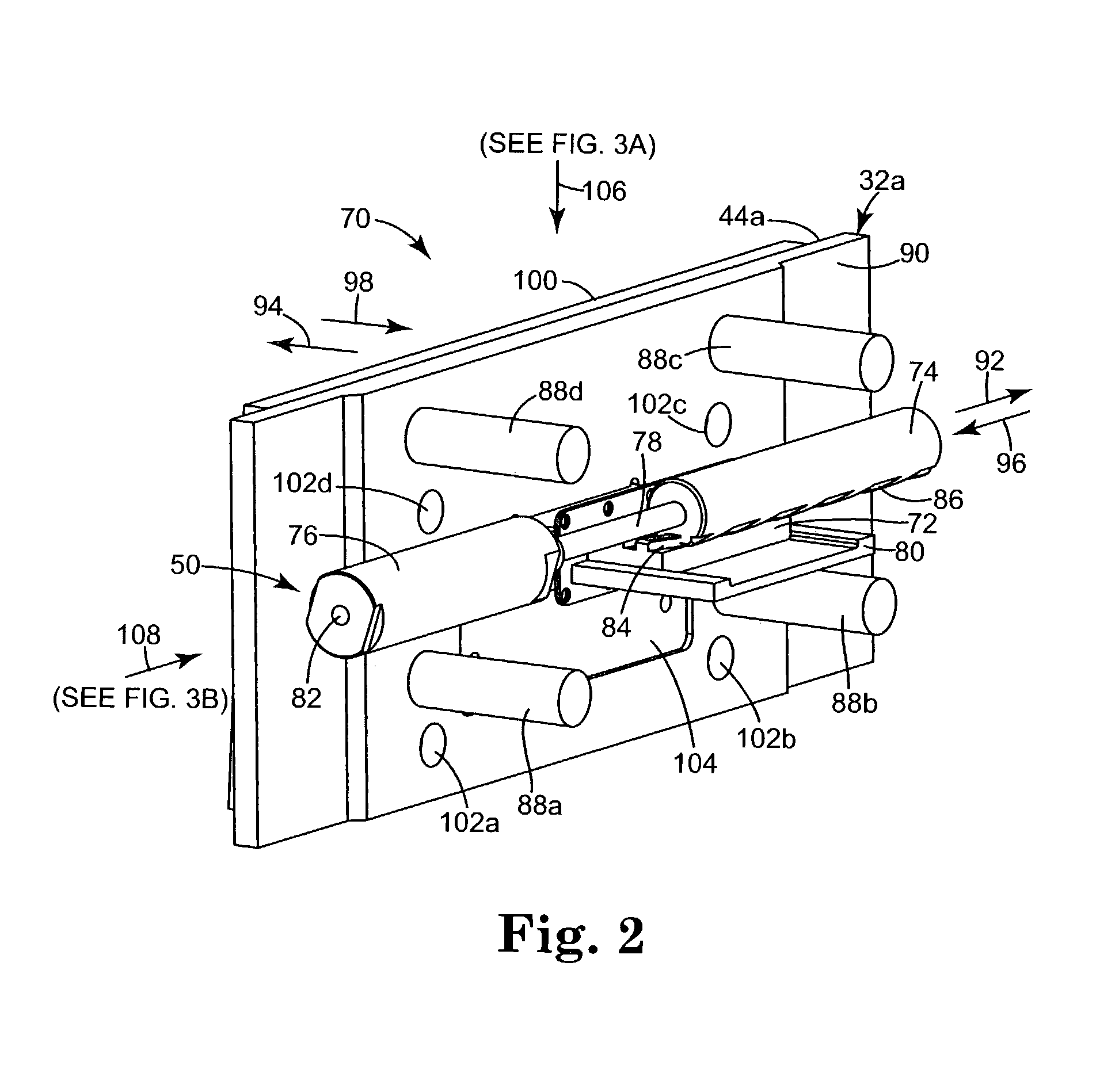 Concrete block mold with moveable liner