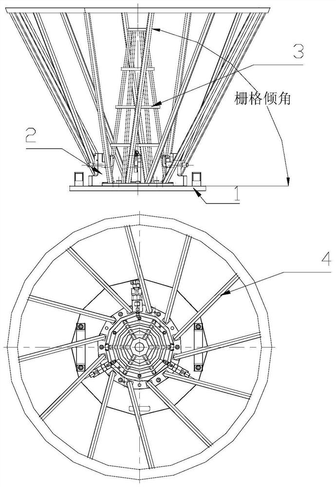 Optical detection clamp for thin-wall spiral groove type part