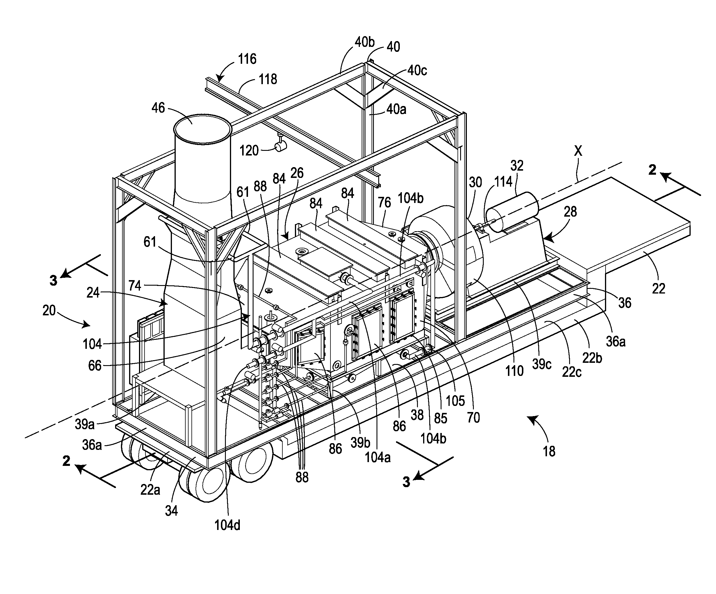 Wastewater concentration system